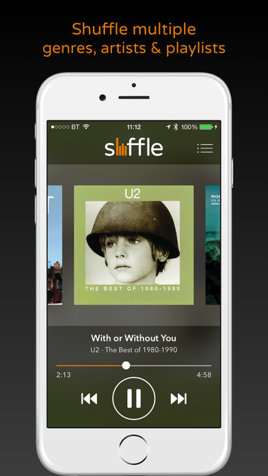 Shffle - Shuffle multiple artists, genres & playlistsのおすすめ画像1