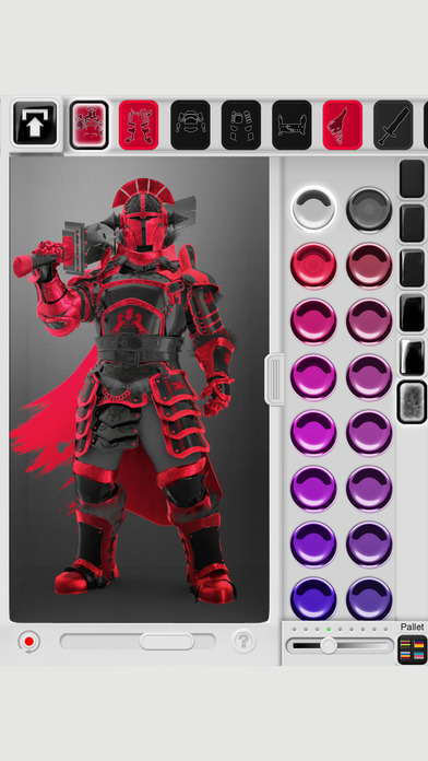 Figuromo Artist : Castle Gatekeeper Knight - Color Combine & Design your 3D Fantasy Figure Sculptureのおすすめ画像4