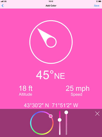 Compass Zen PRO - Minimalist compass with altimeter, speedometer, and moreのおすすめ画像3