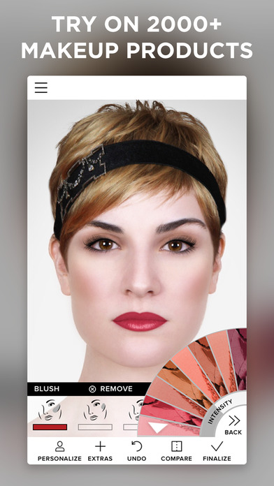 Makeup: Beauty Simulator + Hair Try-On + Face Photo Editorのおすすめ画像2