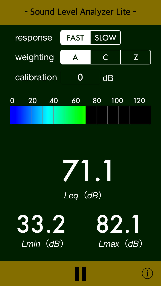 Sound Level Analyzer ... screenshot1