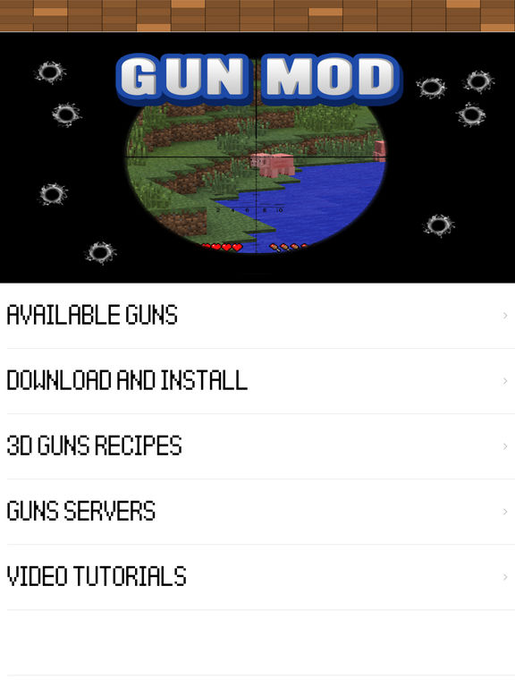 GUNS MOD - Guide to Gun Mods for Minecraft Game PC Editionのおすすめ画像1