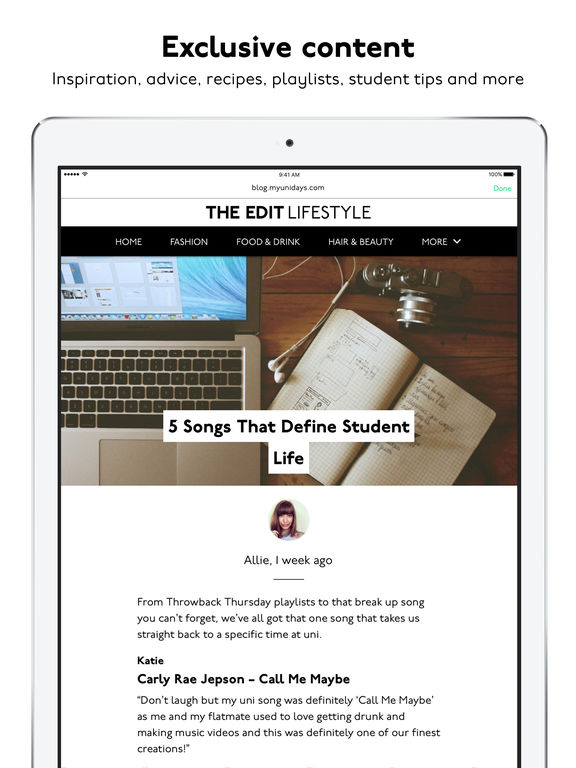 UNiDAYS: Student Discounts, Promo & Shopp