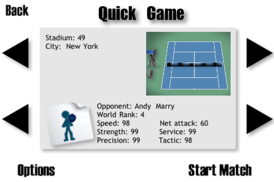 Tennis Tour Free free app screenshot 2
