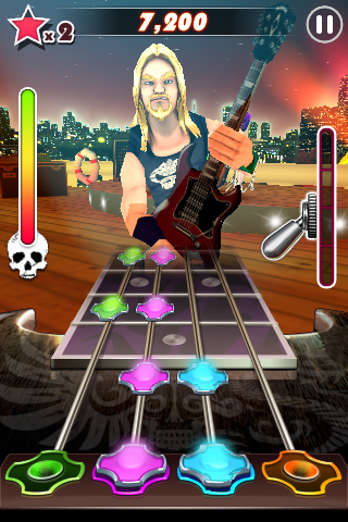 Guitar Rock Tour 2 FREE! free app screenshot 1