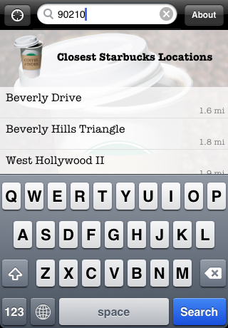 Coffee Finder free app screenshot 2