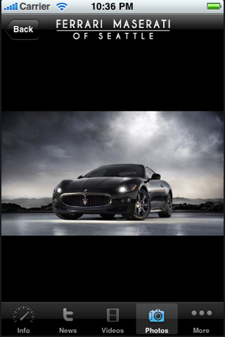 Ferrari Maserati of Seattle free app screenshot 4