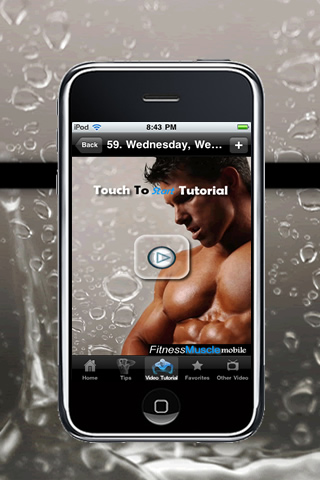 Fitness Muscle free app screenshot 3