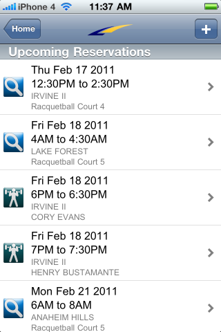 LA Fitness Mobile free app screenshot 4