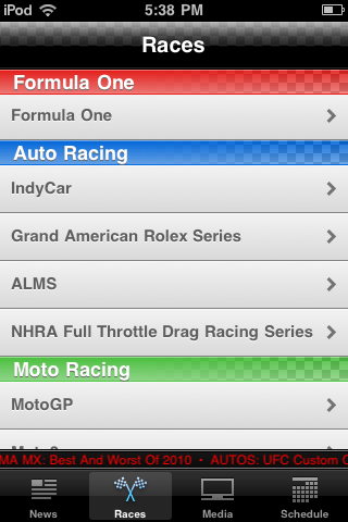 The Official SPEED Channel App free app screenshot 2