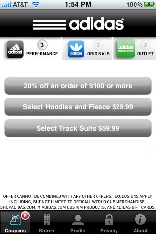 adidas stores free app screenshot 1