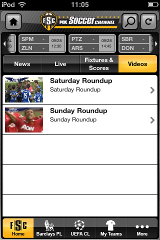 Fox Soccer free app screenshot 3