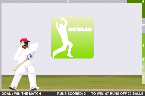 Touch Cricket Lite free app screenshot 4