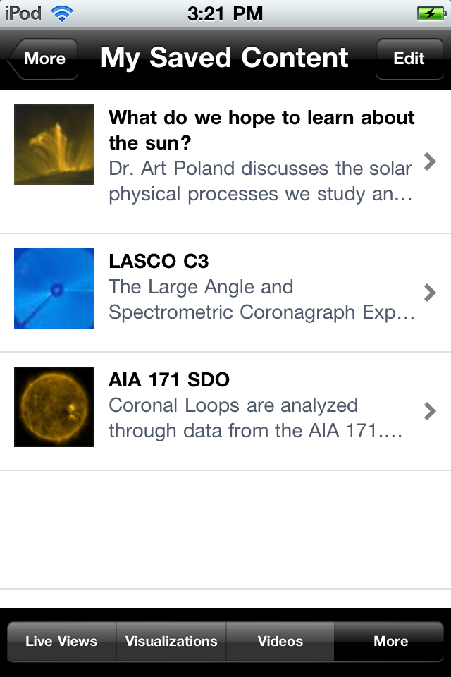 NASA Space Weather Media Viewer free app screenshot 3