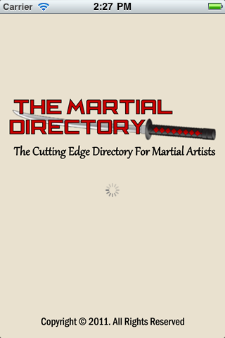 The Martial Directory free app screenshot 1