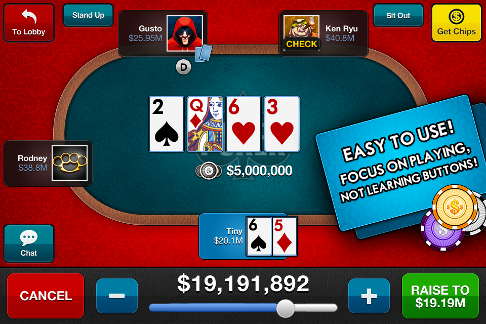 VIP Poker free app screenshot 1