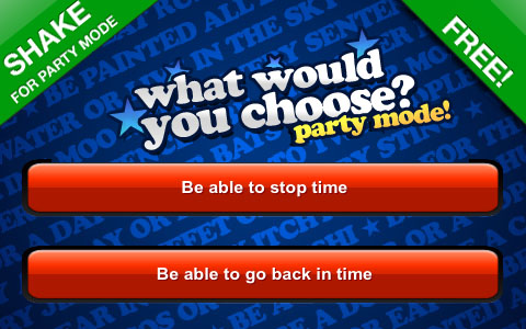 What Would You Choose? Party Game