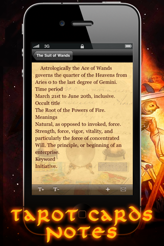 Tarot Cards Notes