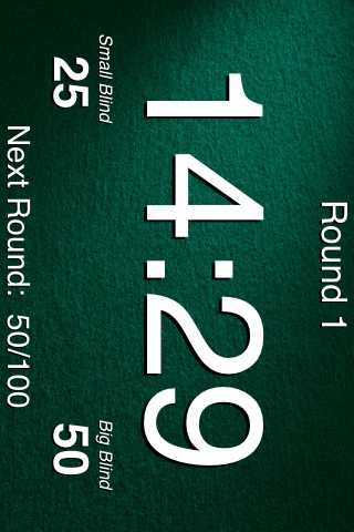 Five-Deuce Poker Tournament Timer