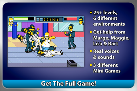 The Simpsons Arcade FREE free app screenshot 3