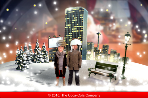 Coca-Cola Christmas Snow Globes free app screenshot 3