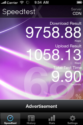 Speedtest X free app screenshot 1