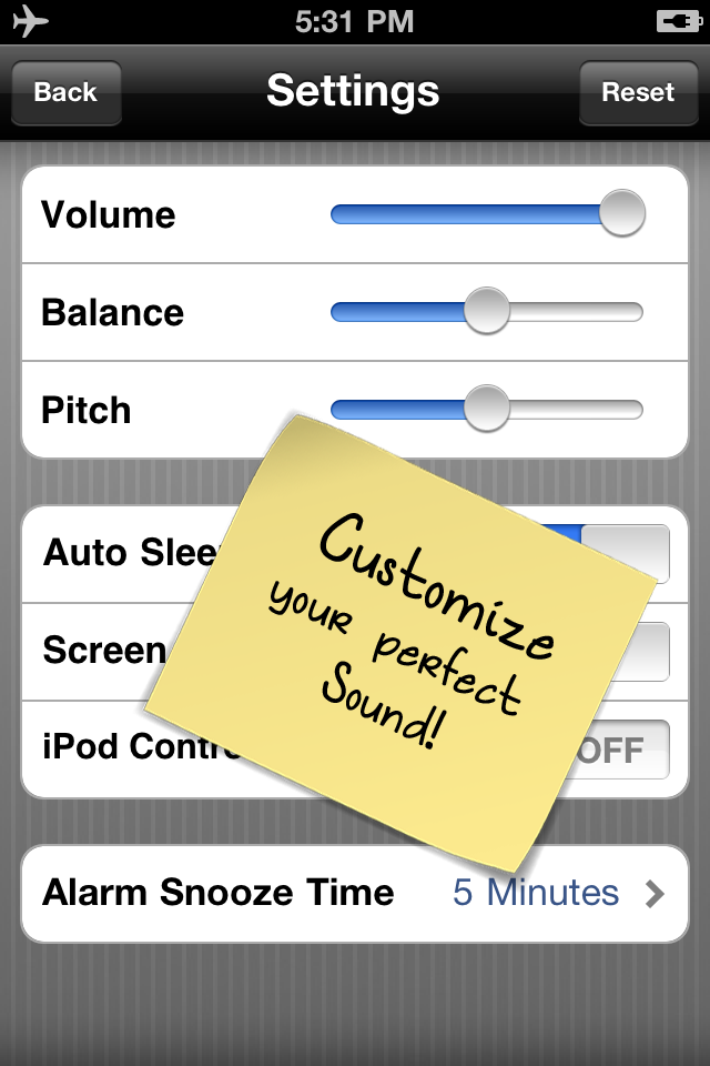 White Noise Lite free app screenshot 3