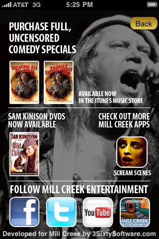 Sam Kinison - Scream Board, free app screenshot 3