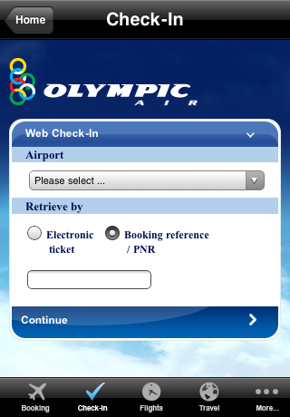 Olympic Air free app screenshot 3