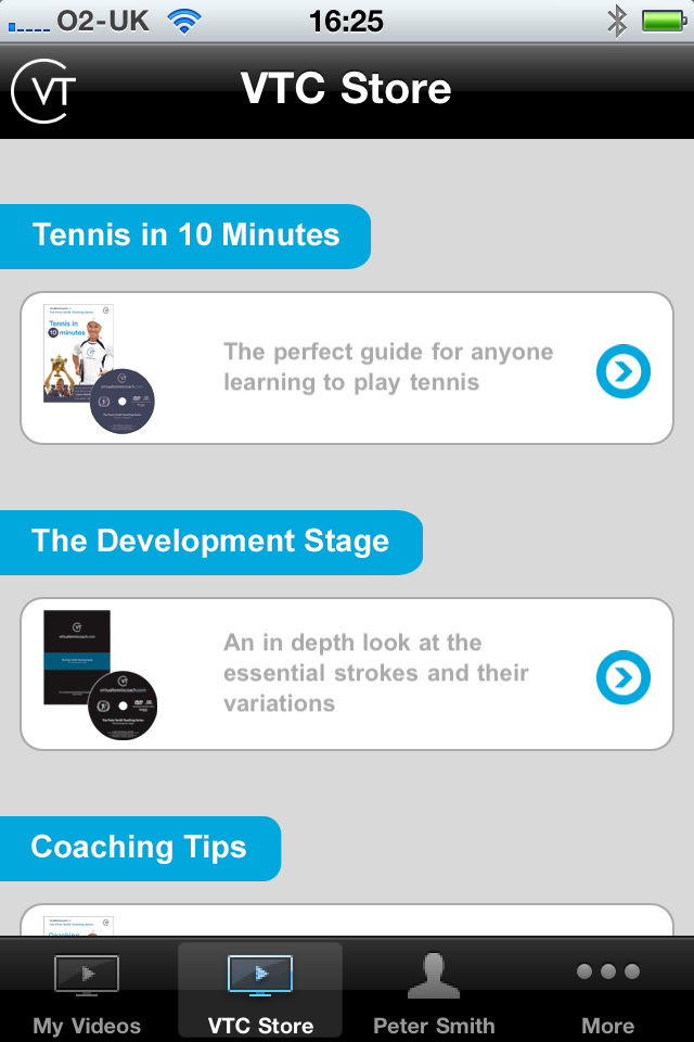 Virtual Tennis Coach free app screenshot 3