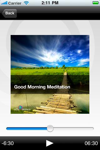 Guided Meditation & Deep Relaxation Audio by the Silva Method free app screenshot 3