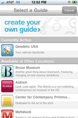 Connecticut Art-Trail free app screenshot 1