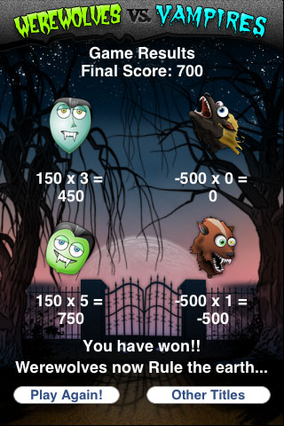 Werewolves vs Vampires
