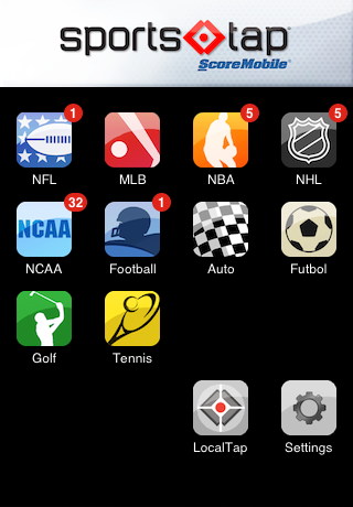 SportsTap free app screenshot 1