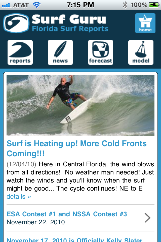 Surf Guru free app screenshot 1