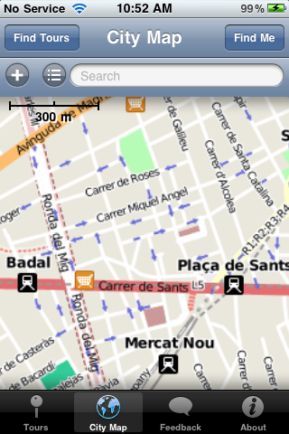 Free City Maps and Walks (470+ Cities) free app screenshot 3