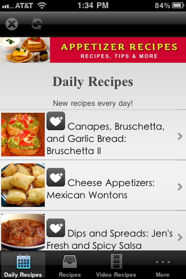 Appetizer Recipes+