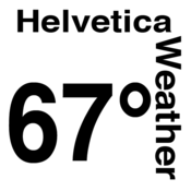 helvetica-weather