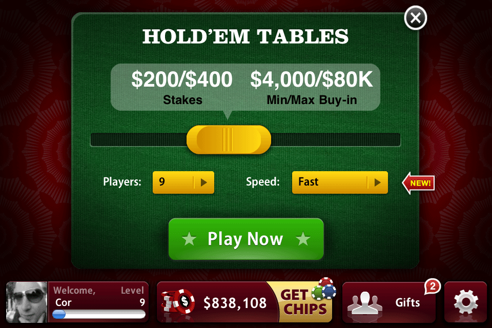 Zynga Poker free app screenshot 4
