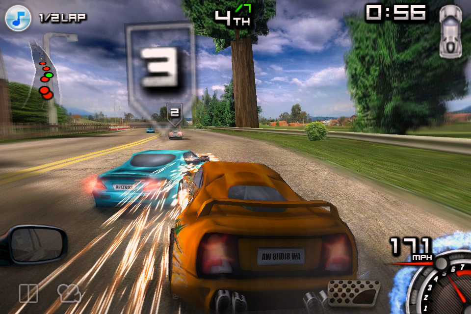 race illegal high speed 3d