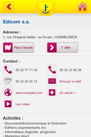 Telecontact Maroc Pages Jaunes Maroc Iphone Utilities