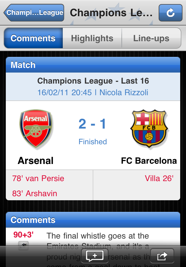 Eurosport free app screenshot 2