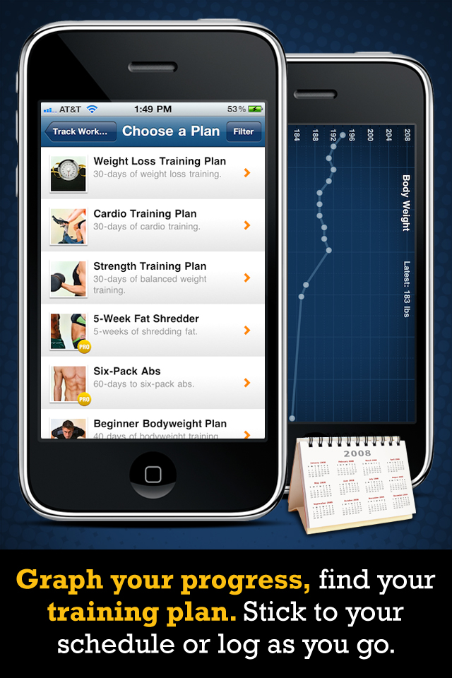 DailyBurn - Calorie, Workout, and Fitness Companion free app screenshot 3