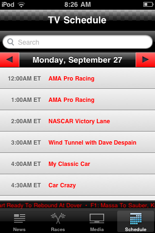 The Official SPEED Channel App free app screenshot 3