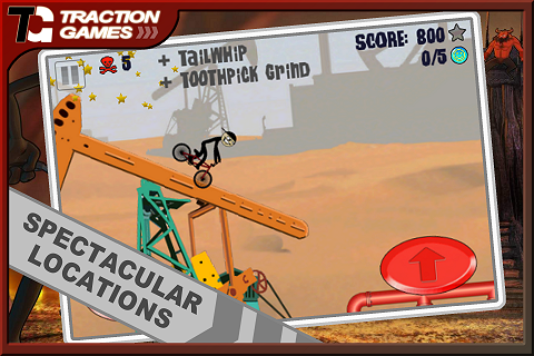 Stickman BMX Free free app screenshot 4