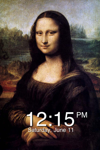 Art Clock Lite free app screenshot 2