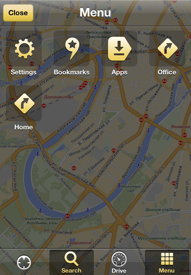 download yandex maps and navigator
