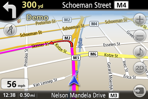 Navfree GPS Live South Africa free app screenshot 1