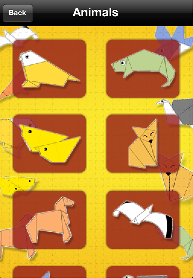 Оригами для iphone Оригами для iphone
