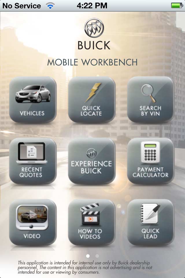Image of Buick Mobile Workbench